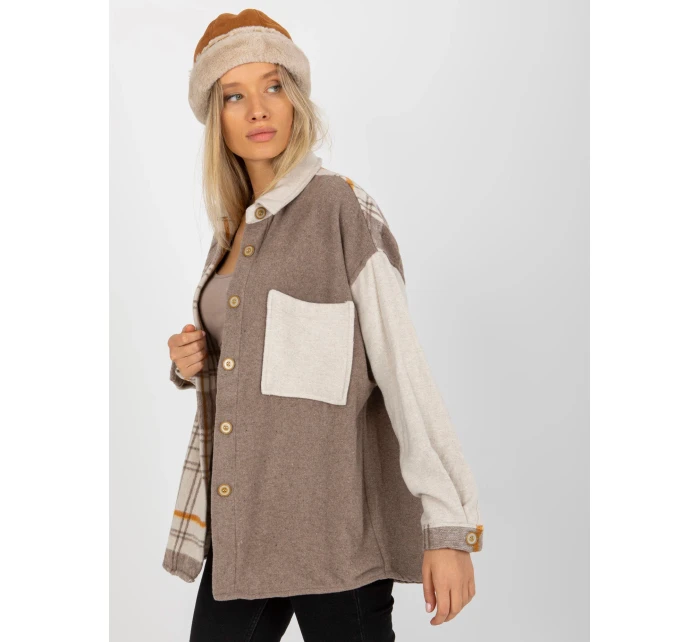 Košile KS béžová model 17814525 - FPrice Košile KS béžová model 17814525 - FPrice