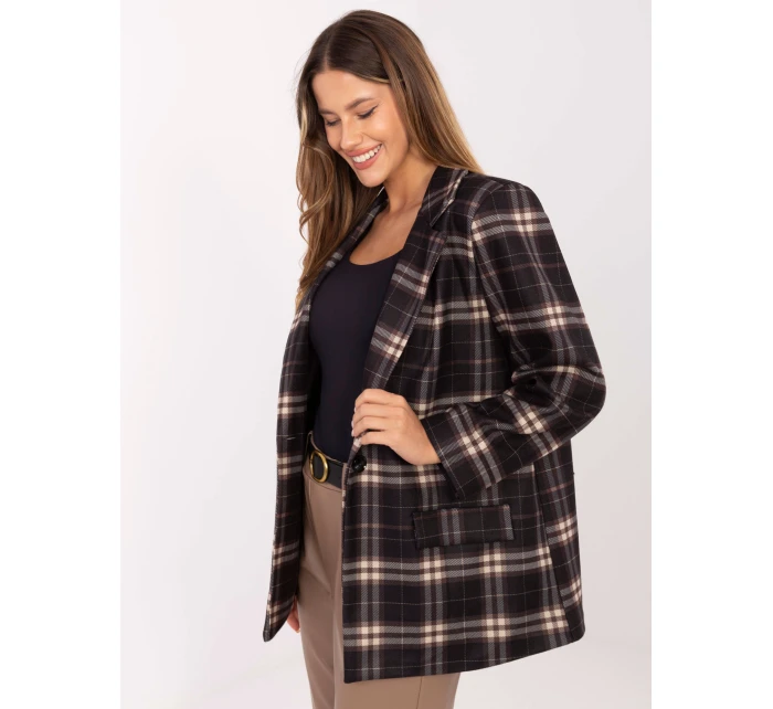 IT MA bunda 21739.16P čierna a béžová IT MA bunda 21739.16P čierna a béžová