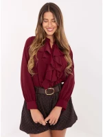 Koszula MI KS model 21480311 bordowy - FPrice