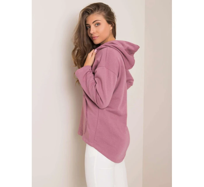 Mikina RV BL 5801.03X tmavo ružová