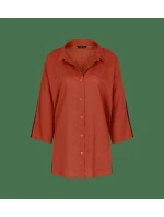 Letné oblečenie Boyfriend Shirt 01 - HAUTE ORANGE - TRIUMPH HAUTE ORANGE - TRIUMPH