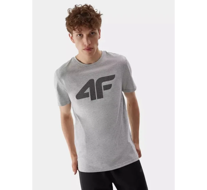 Tričko 4F M 4FAW23TTSHM0877-27M pánske Tričko 4F M 4FAW23TTSHM0877-27M pánske