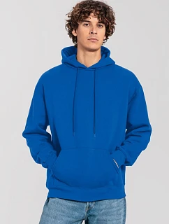 Fruit of the Loom Iconic Premium Hooded Sweat Mikina s kapucňou z hrubej bavlny 16.2284 kráľovská modrá