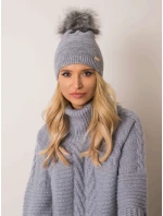 Dámska čiapka.69 sivá