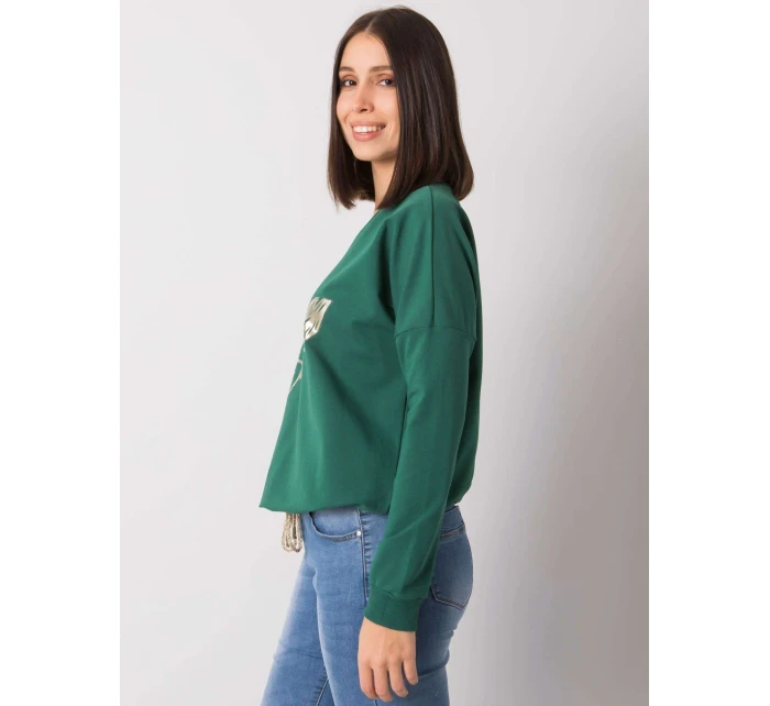 Halenka RV BZ model 16292356 tmavě zelená - FPrice Halenka RV BZ model 16292356 tmavě zelená - FPrice