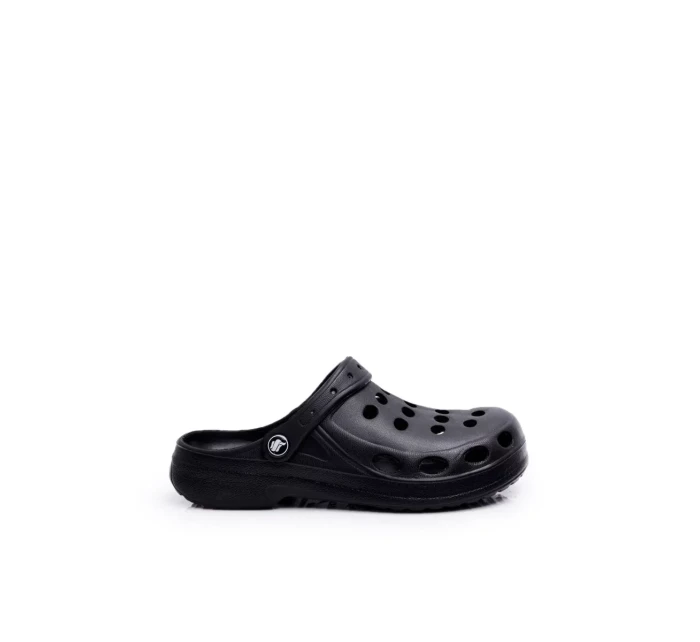 Dámské Nazouváky Černé Pěnové Crocsy EVA Dámské Nazouváky Černé Pěnové Crocsy EVA