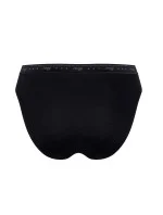Dámské kalhotky 24/7 100 Tai 3P - BLACK - černá 0004 - SLOGGI