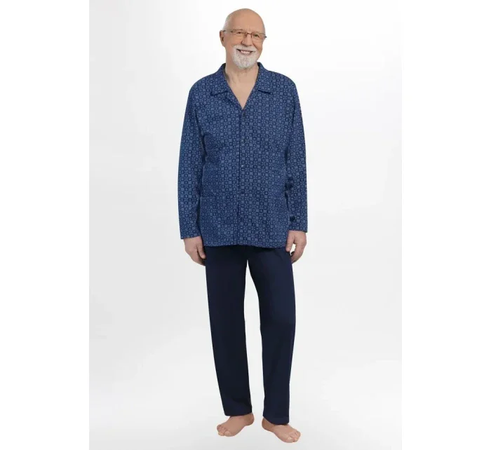 Martel 403 Antoni III pyžamo dĺžka/r M-2XL pánske pyžamo na zips Martel 403 Antoni III pyžamo dĺžka/r M-2XL pánske pyžamo na zips