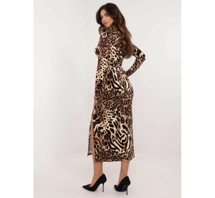 Šaty LK SK 509792 3.37 čierno-béžové Šaty LK SK 509792 3.37 čierno-béžové