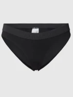 Dámsky spodný diel plaviek KW02032 BEH čierna - Calvin Klein