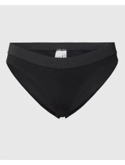 Dámsky spodný diel plaviek KW02032 BEH čierna - Calvin Klein Dámsky spodný diel plaviek KW02032 BEH čierna - Calvin Klein