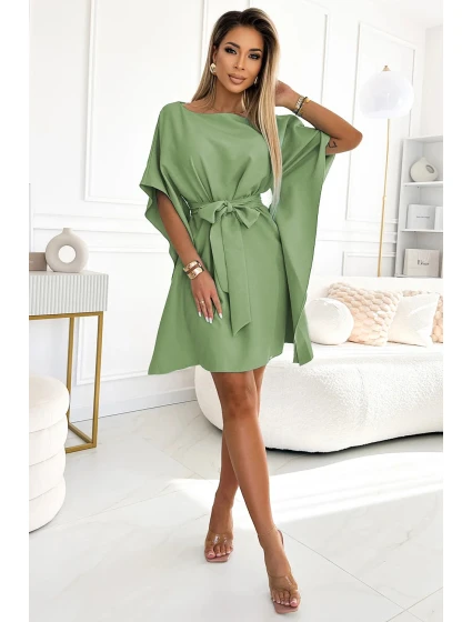 Dámské šaty se zavazováním v pase SOFIA   model 22020907 - numoco