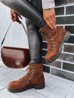Dámské kozačky camel Dstreet model 21971426 - FashionStreet
