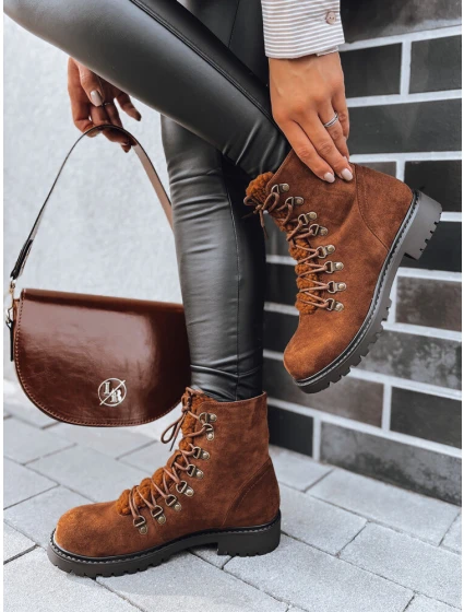 Dámské kozačky camel Dstreet model 21971426 - FashionStreet