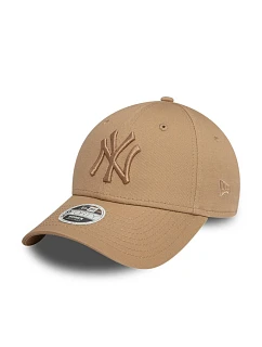 Dámska čiapka New Era 9FORTY MLB NY New York Yankees hnedá – 60471463