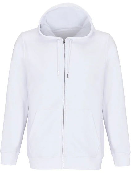 SOL'S Calipso Unisex mikina s kapucňou z hrubej bavlny 25.4237 biela SOL'S Calipso Unisex mikina s kapucňou z hrubej bavlny 25.4237 biela