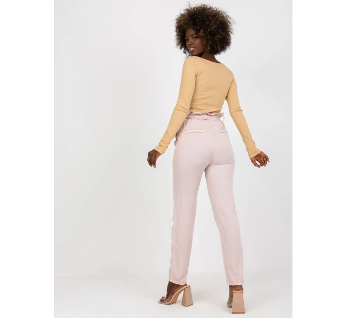 Kalhoty EM SP model 17404318 světle růžová - FPrice Kalhoty EM SP model 17404318 světle růžová - FPrice