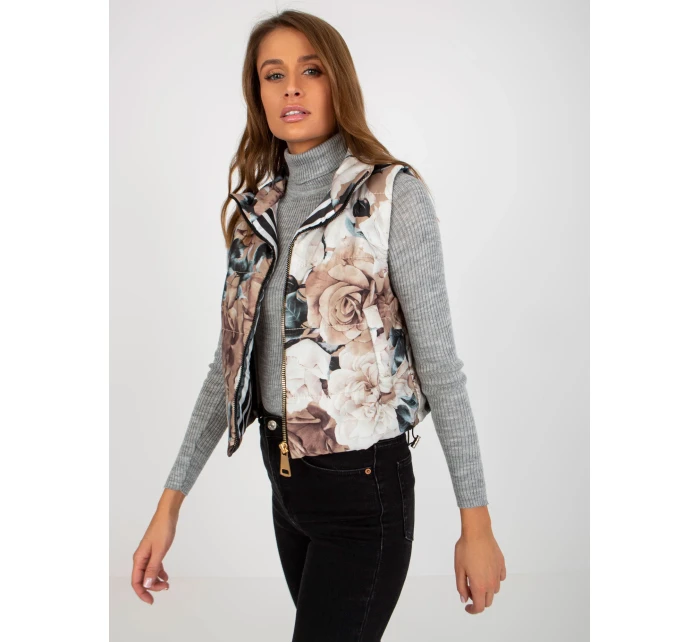 Dámska vesta RV KZ 11445.98P béžová Dámska vesta RV KZ 11445.98P béžová