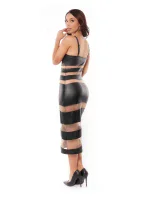 Šaty V-10879 čierne - Axami