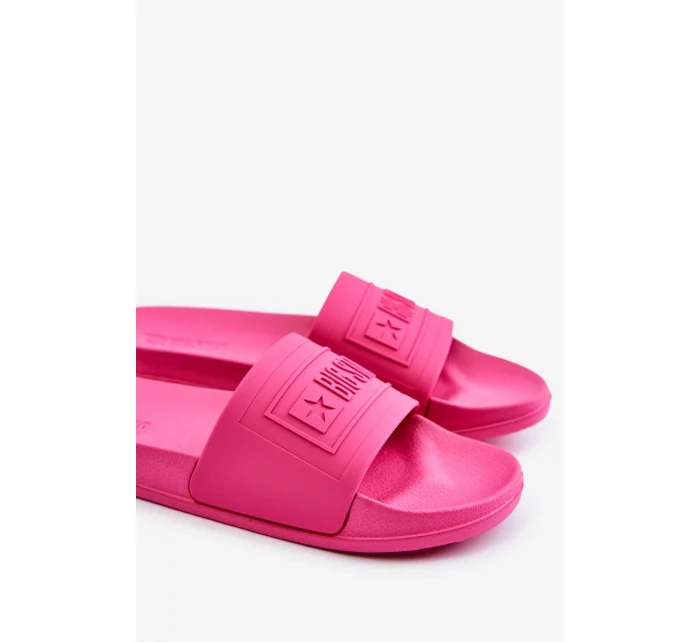 Ľahké dámske papuče Big Star OO274037 Fuchsia Ľahké dámske papuče Big Star OO274037 Fuchsia