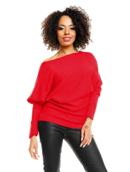 Sveter s netopierími rukávmi model 84279 PeeKaBoo Sveter s netopierími rukávmi model 84279 PeeKaBoo