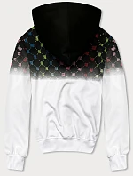 pánská rozepínací mikina s barevným potiskem model 18416046 - J.STYLE pánská rozepínací mikina s barevným potiskem model 18416046 - J.STYLE