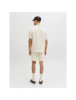 Jack&Jones pánske pruhované šortky JPSTJAIDEN COBA STRIPE JOG SHORTS REG SN 12274413 Antique White Stripes