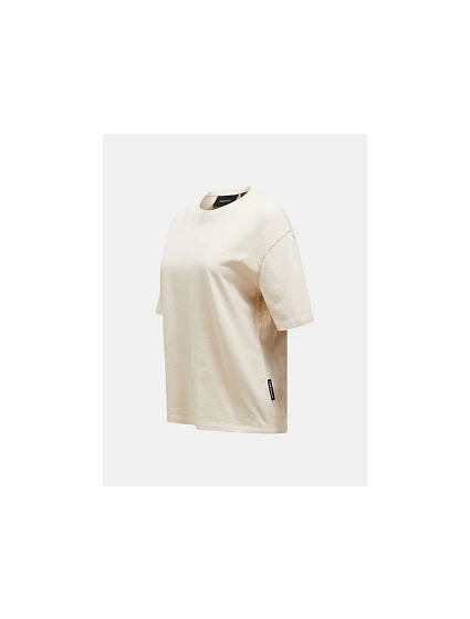 Mikina PEAK PERFORMANCE W Heavy Cotton Tee, béžová