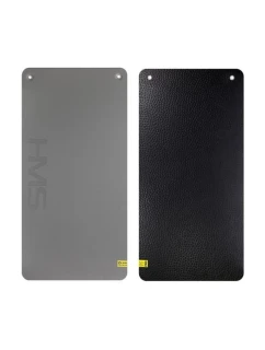 HMS Premium MFK02 Grey-Black - klubová fitness podložka s otvormi