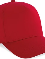 K-up KP 116 5-panelová čiapka s šiltom 20.0116 cherry red
