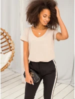 Tričko RV TS 4832.01P béžové Tričko RV TS 4832.01P béžové