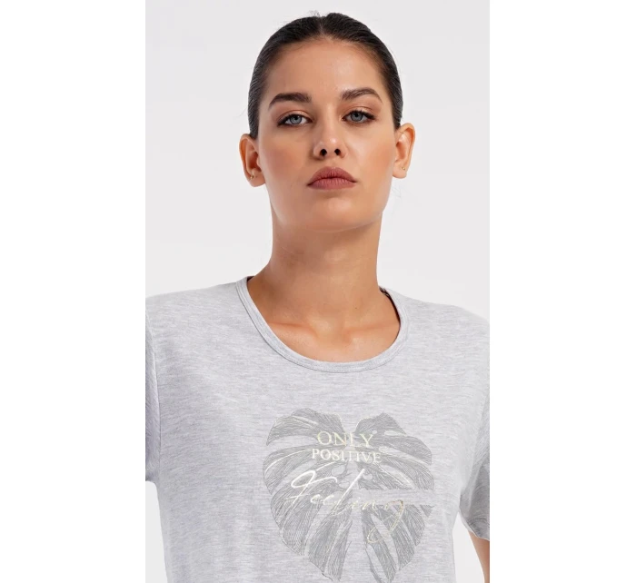 Domácí šaty s krátkým rukávem model 21129969 - Vienetta