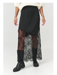 Dlhá sukňa model 219727 Makadamia