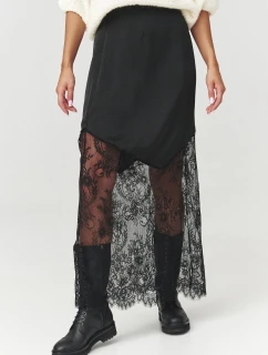 Dlhá sukňa model 219727 Makadamia