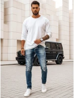 Pánské tmavě modré džínové kalhoty Dstreet model 21968996 - FashionStreet