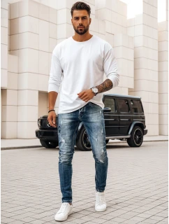 Pánské tmavě modré džínové kalhoty Dstreet model 21968996 - FashionStreet