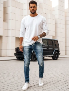 Pánské tmavě modré džínové kalhoty Dstreet model 21968996 - FashionStreet