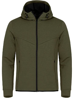 Sweat Jacket Men Pánská mikina s kapucí fog green model 22454550 - Clique