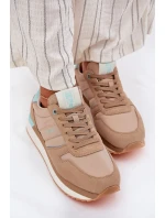 Dámské Semišové Tenisky Big Star model 21693008 HIPOLY SYSTEM Tmavě béžové - Big Star Shoes Dámské Semišové Tenisky Big Star model 21693008 HIPOLY SYSTEM Tmavě béžové - Big Star Shoes