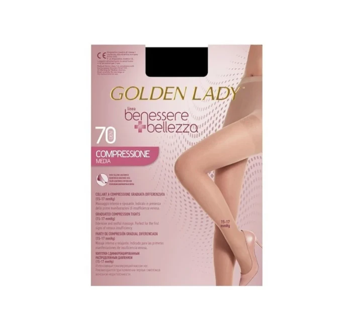 Dámske pančuchové nohavice Golden Lady Benessere & Bellezza 70 deň