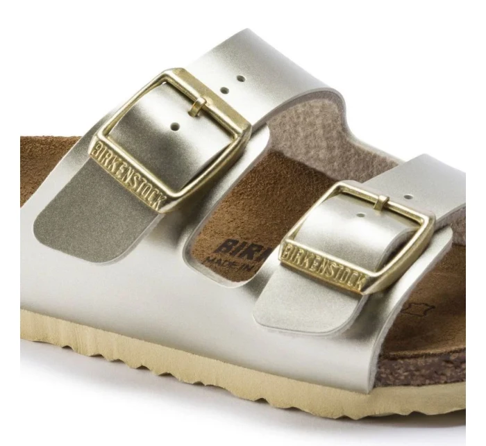 Birkenstock Arizona Kids Birko-Flor Electric Metallic Gold narrow (1014841)