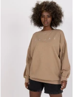 Dámská mikina EM BL model 17404323 světle hnědá - FPrice