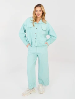 Spodnie IT SP model 21940986 mietowy - FPrice