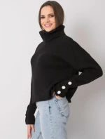 Dámsky sveter LC SW 15 2.01 čierny