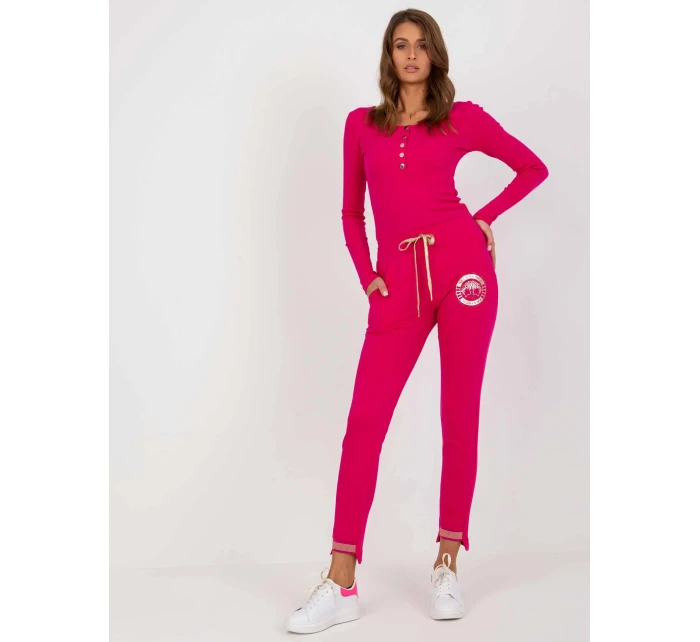 Tepláky RV DR 6650.81P fuchsiová