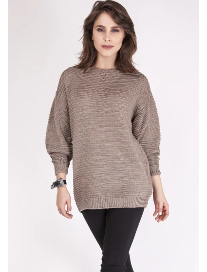 Sveter Beatrix SWE 097 Mocca - MKMSwetters Sveter Beatrix SWE 097 Mocca - MKMSwetters