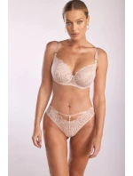 Dámske brazílske nohavičky Luna B-1103/3 Beige - Kinga