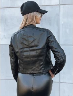 Dámská kožená bunda STYLE černá Dstreet model 21971244 - FashionStreet Dámská kožená bunda STYLE černá Dstreet model 21971244 - FashionStreet