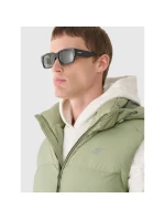 Pánska páperová košeľa bez rukávov s prírodnou výplňou 4F 4FWAW24TVJAM148-43S