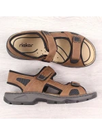 Rieker M 26156-25 RKR447B Sandále na suchý zips Rieker M 26156-25 RKR447B Sandále na suchý zips